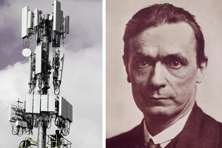 Rudolf Steiner’s System of Anthroposophy Has a Unique Take on the Connection Between 5G and Viruses Steiner-5G